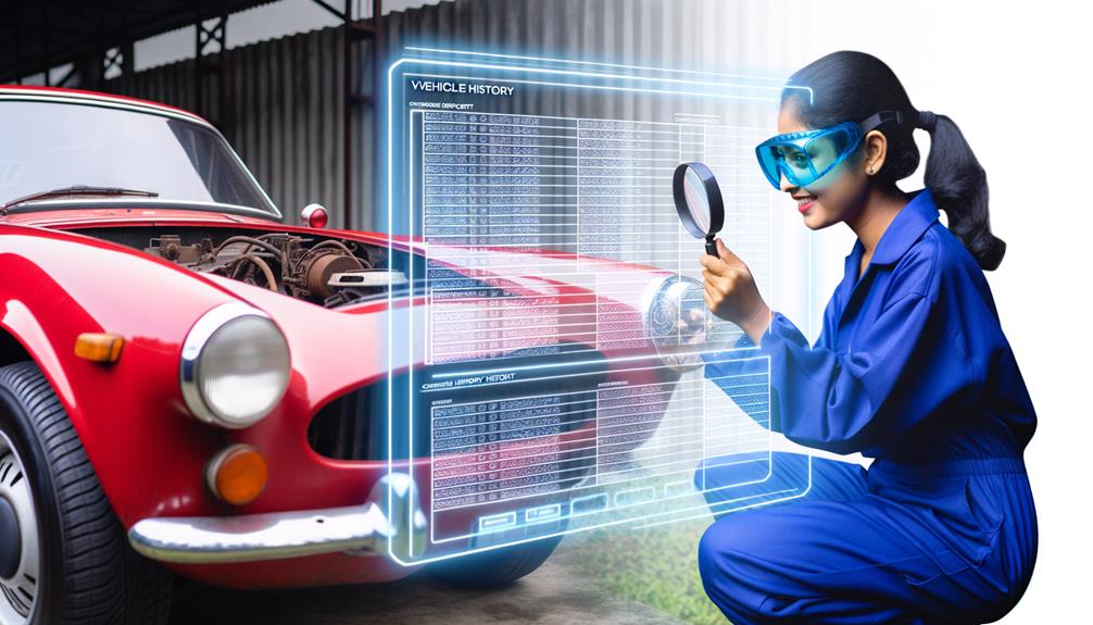 comprehending auto history reports