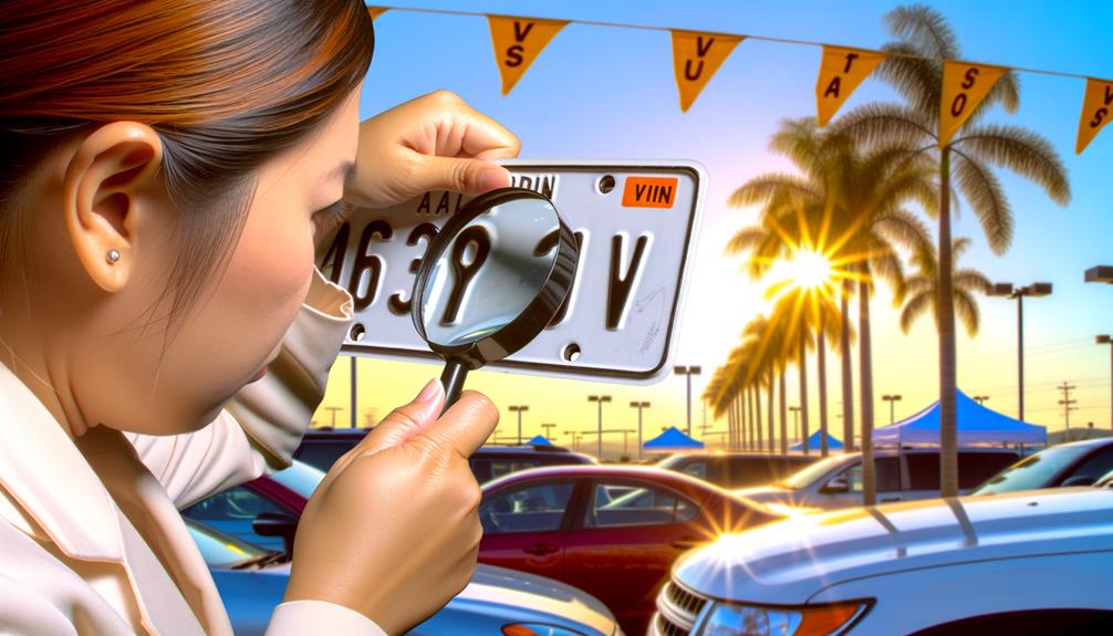 identifying counterfeit vehicle vins