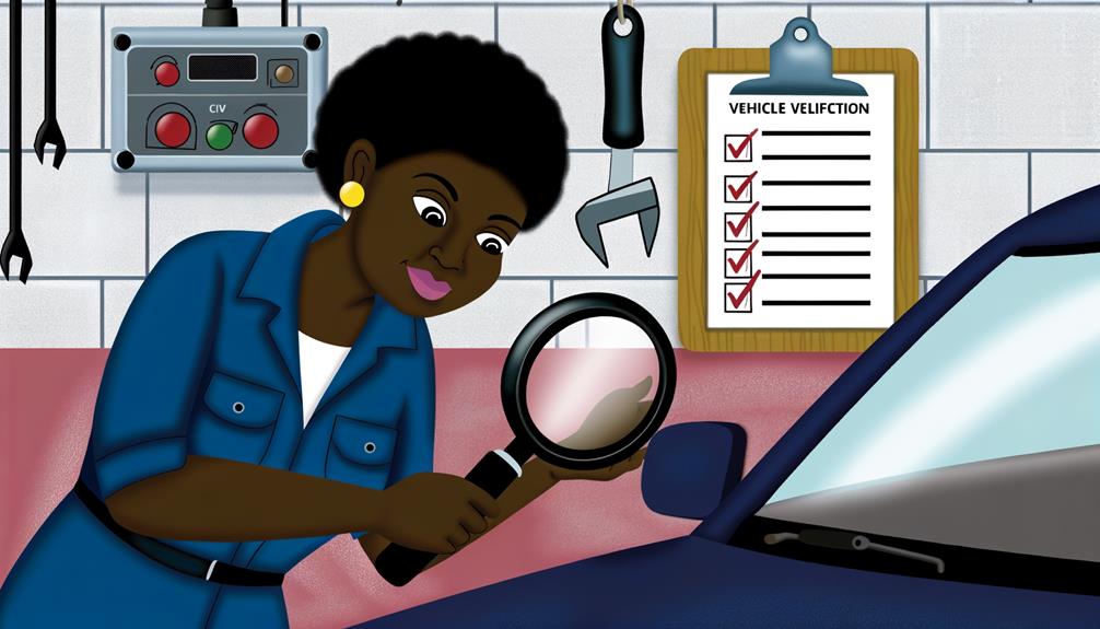vehicle identification number verification