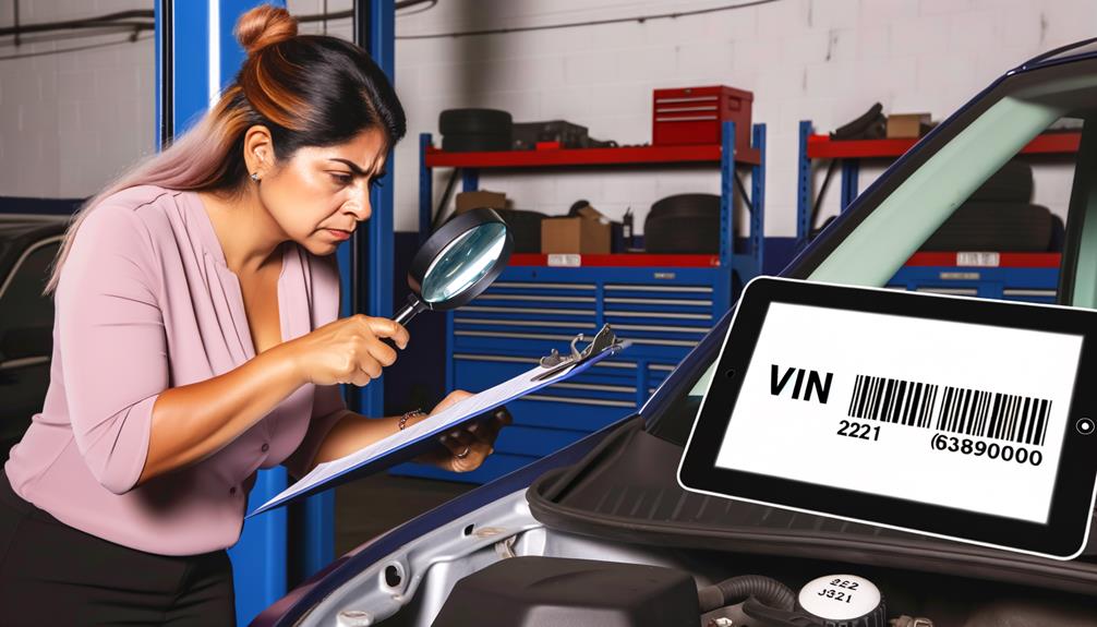 vehicle identification number verification