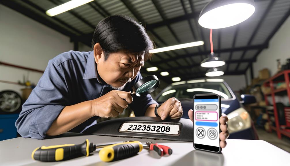 verify vin before appointment