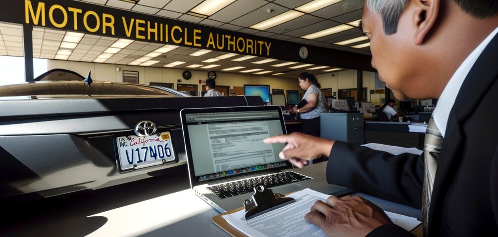 california dmv vin tips