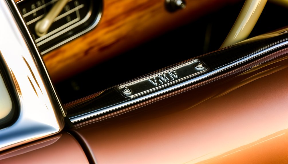 locating classic car vin