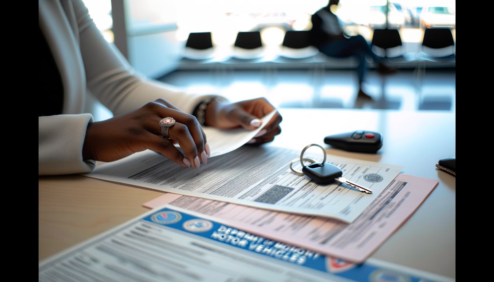 submit dmv registration paperwork