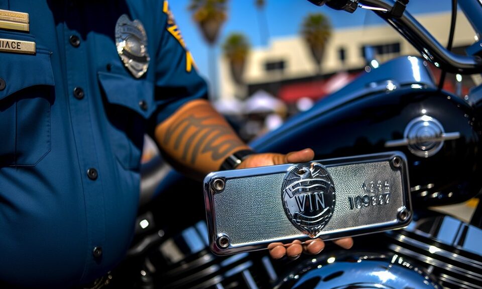 verify motorcycle vin riverside