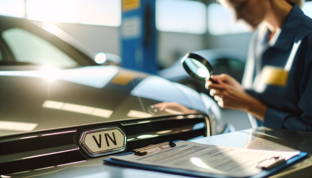 vin inspection documentation requirements