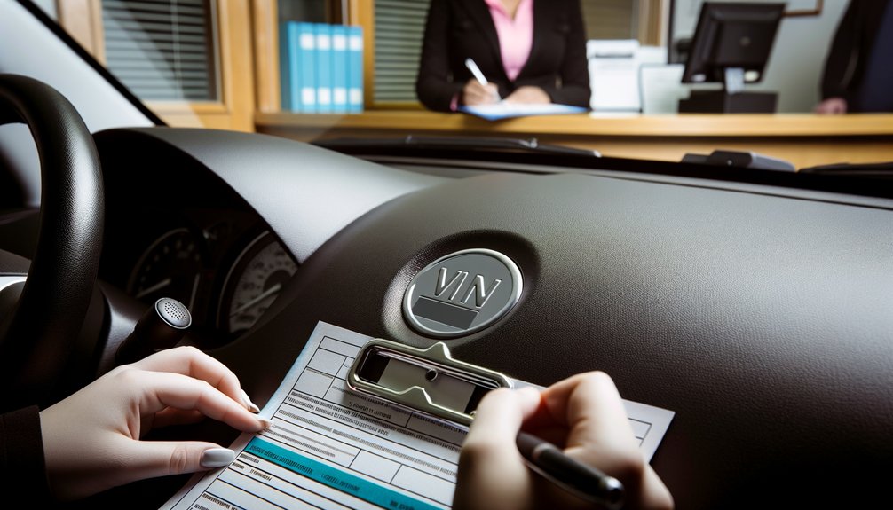 vin verification documentation requirements