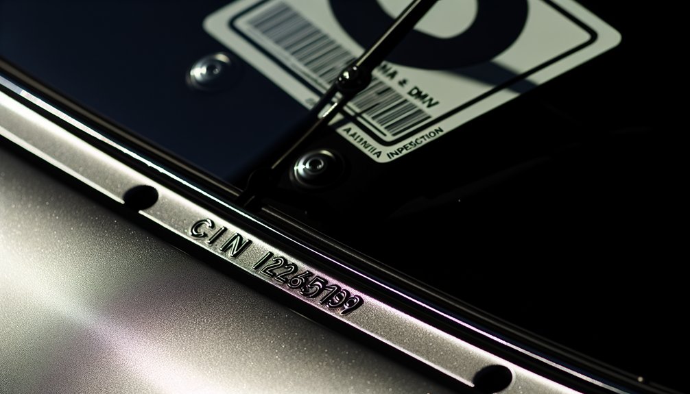 vin verification registration checklist